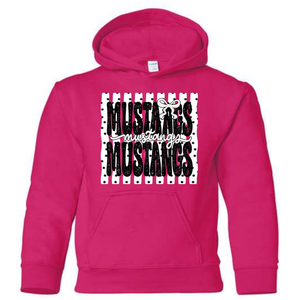 IIS Mustangs Polka Dot Design T-Shirt