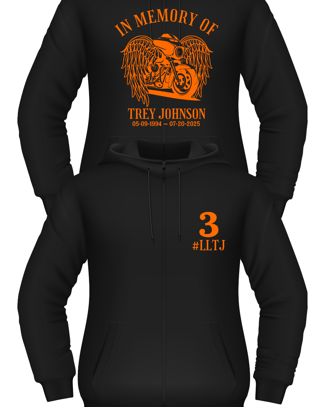 Trey Johnson Memory Shirts