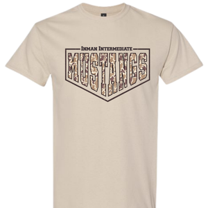 IIS Mustangs Sand Camo T-Shirt