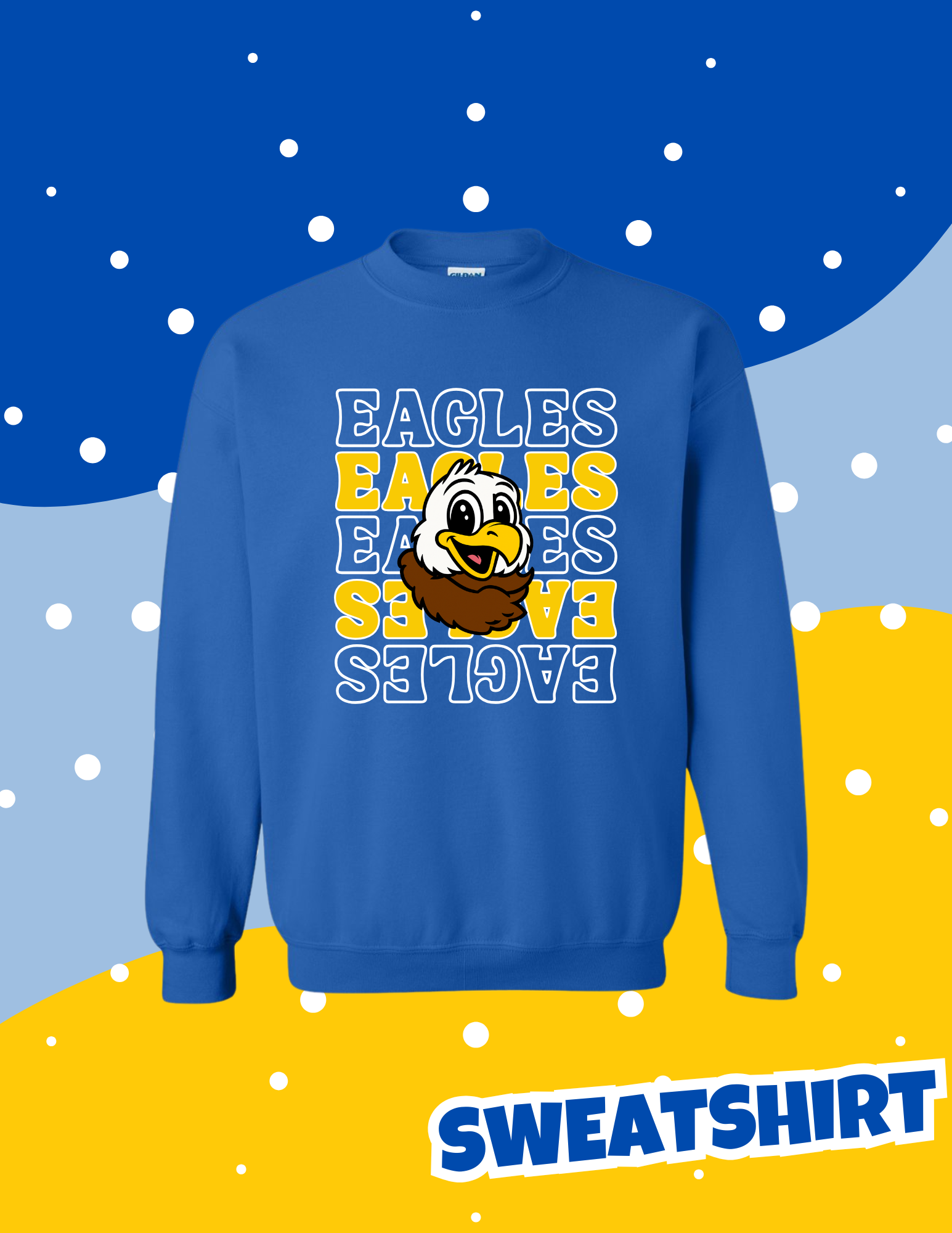 IES PTO Eagles Crewneck Sweatshirt