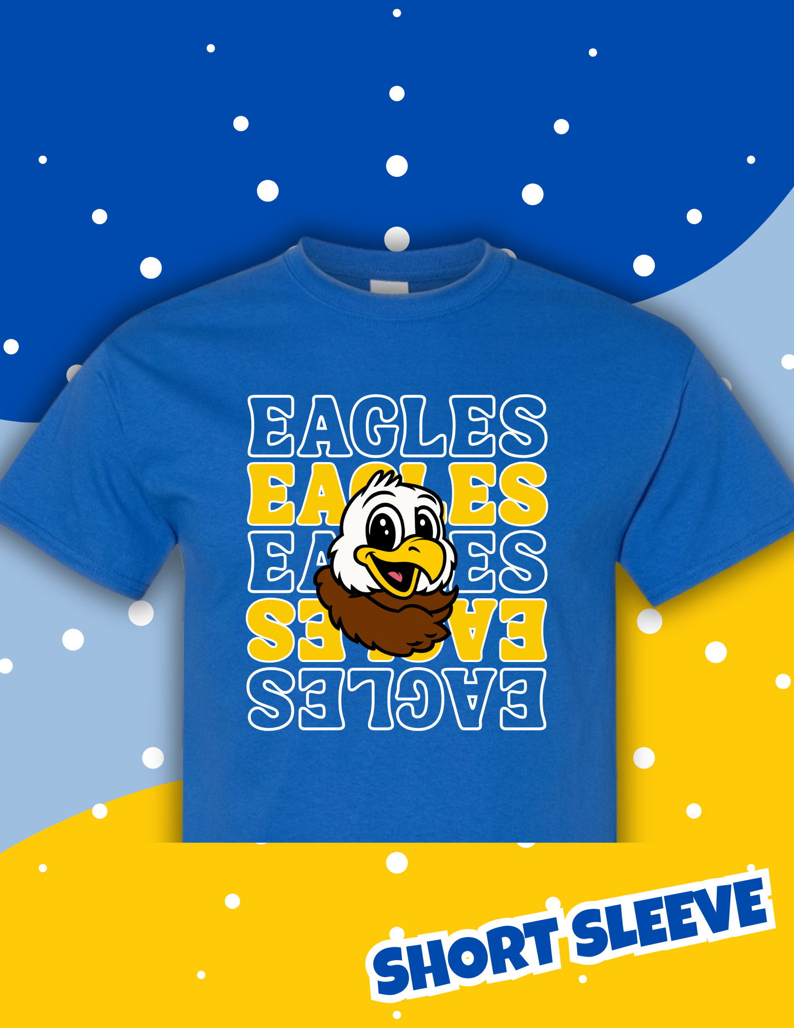 IES PTO Eagles Short Sleeve