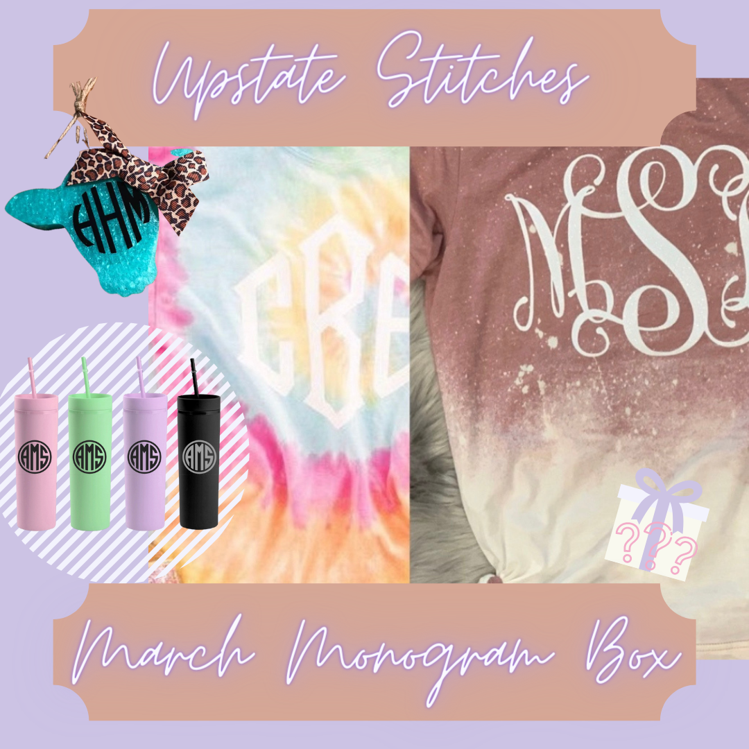 March Monogram Box